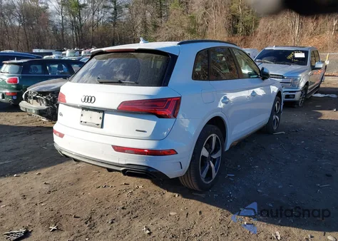 2022 Audi Q5 Premium Plus 45 Tfsi S Line Quattro S Tronic from USA, damaged, VIN WA1EAAFY1N2102709